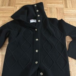 Frame button up cashmere wool blend sweater
